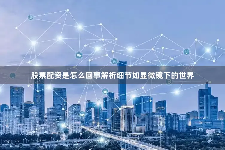 股票配资是怎么回事解析细节如显微镜下的世界
